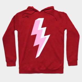 Pink Triple Lightning Thunder Bolt Hoodie